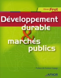 Développement durable et marchés publics