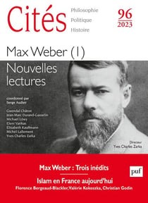 Max Weber, nouvelles lectures (édition 2023)