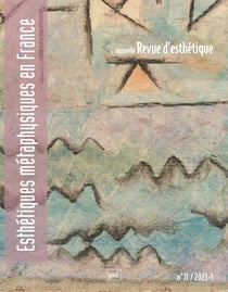 Nouvelle revue d'esthétique n.31 (édition 2023)
