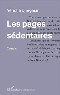 Les pages sédentaires : carnets