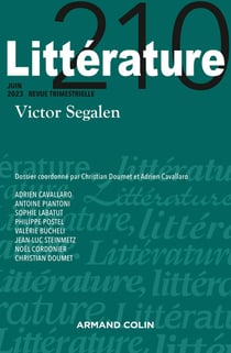 Littérature n.210 : Victor Segalen