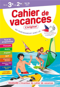 Cahier de vacances : de la 3e à la 2de