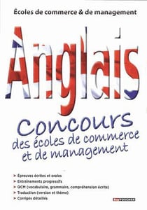 Anglais - concours des écoles de commerce et de management