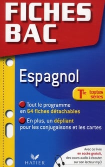 PREPABAC EXAMENS Tome 12 : fiches bac - espagnol - terminales toutes séries