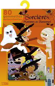 Gommettes sorcières, monstres