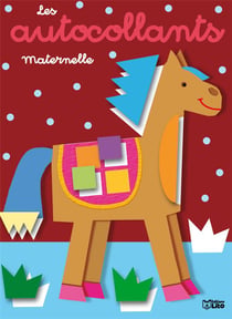 Les autocollants maternelle : le cheval