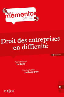 Droit des entreprises en difficulté (10e édition)