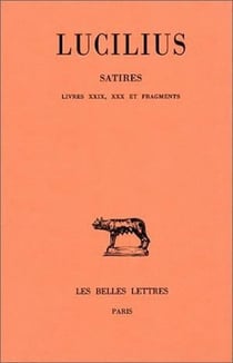 Satires Tome 3 - L29-30 fragments index