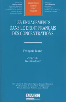 Les engagements dans le droit français des concentrations
