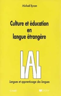 Culture et education en langue etrangere - livre