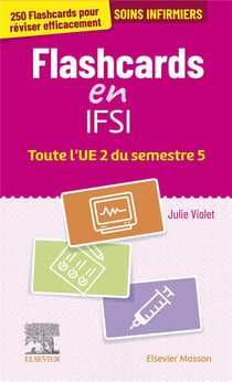 Flashcards en IFSI : Toute l'UE 2 du semestre 5