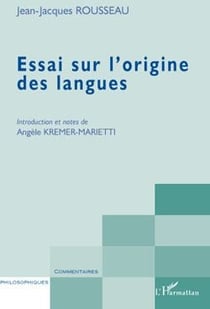 Essai sur l'origine des langues