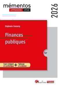 Finances publiques : Cours intégral et synthétique + Tableaux et schémas (édition 2026)
