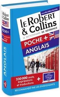 Dictionnaire le robert & collins - poche + - anglais