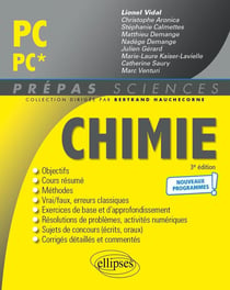 Chimie : PC/PC* - programme 2022