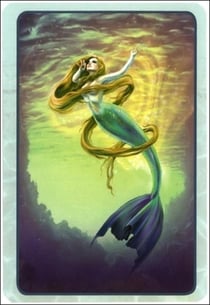 Oracle des sirènes - messages de guérison, d'amour et d'affection - coffret