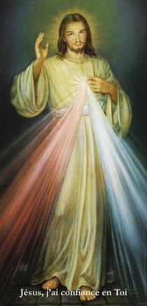 Affiche de jésus miséricordieux