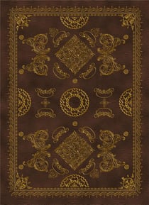 Grimoire Vierge à l'ancienne : marron