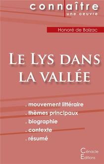 Le lys dans la vallée, d'Honoré de Balzac