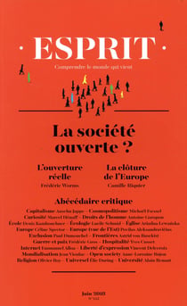 Esprit n.445 : la société ouverte