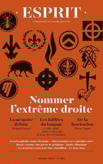 Esprit n.502 : Nommer l'extrême droite