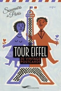 Tour eiffel - 20 vintage postcards