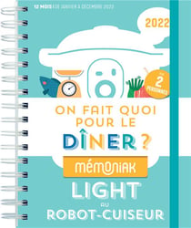 On fait quoi pour le diner au robot-cuiseur ? special recettes light memoniak 2022