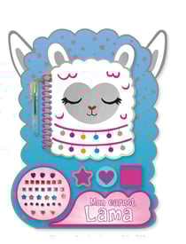 Carnet fantaisie totem lama