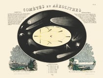 Carte - cometes et aerolithes