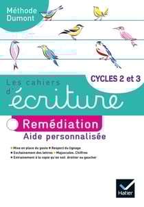Les cahiers d'écriture Tome 4 : cycle 2 et 3 - remédiation - aide personnalisée (édition 2020)
