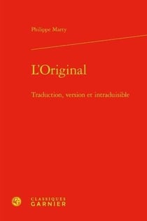 L'original - traduction, version et intraduisible