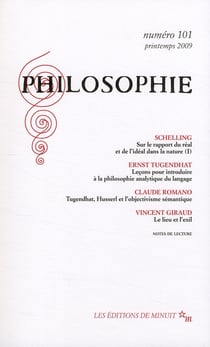 Schelling : sur le rapport du réal et de l'idéal dans la nature Tome 1 - Ernst Tugendhat - Claude Romano - Vincent Giraud