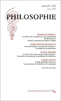 Revue Philosophie n.146 : Juin 2020