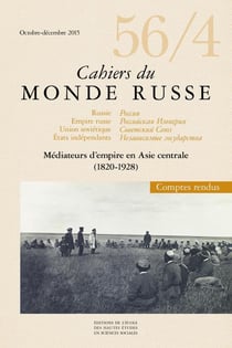Cahiers du monde russe et soviétique n.56 : 4