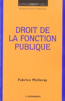 DROIT DE LA FONCTION PUBLIQUE