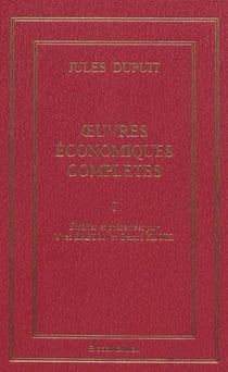 Jules Dupuit - oeuvres économiques complètes