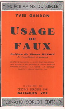 Usage de faux
