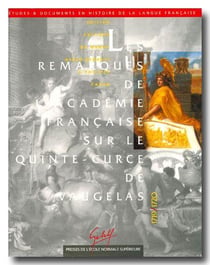 Remarques sur le quinte-curce de vaugelas