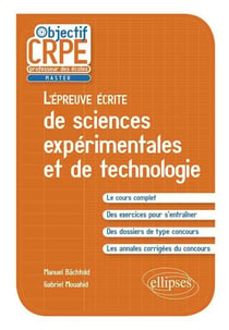 L'épreuve écrite de sciences expérimentales et de technologie