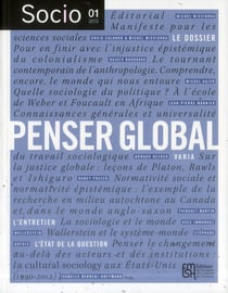 SOCIO Tome 1 : penser global