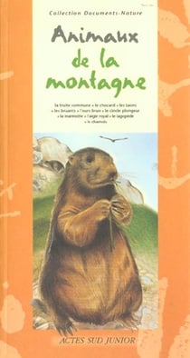 Animaux de la montagne