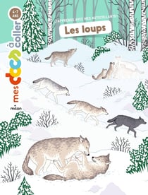 Les loups - autocollants