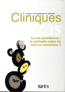Revue Cliniques n.15 : la vie quotidienne
