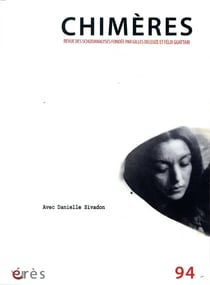Revue Chimères n.94 : avec Danielle Sivadon