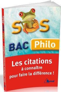 Sos bac - philosophie - citations incontournables