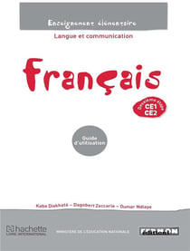 Francais senegal ce1/ce2  langue et communication guide d'utilisation