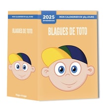 Mon calendrier Blagues de Toto (édition 2025)