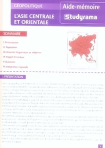 Asie centrale et orientale