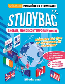 Studybac : anglais, monde contemporain - première et terminale - préparer son bac et apprendre en s'amusant