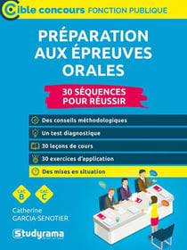 Préparation aux épreuves orales : catégories B et C